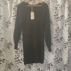 Mango Knit Mini Dress